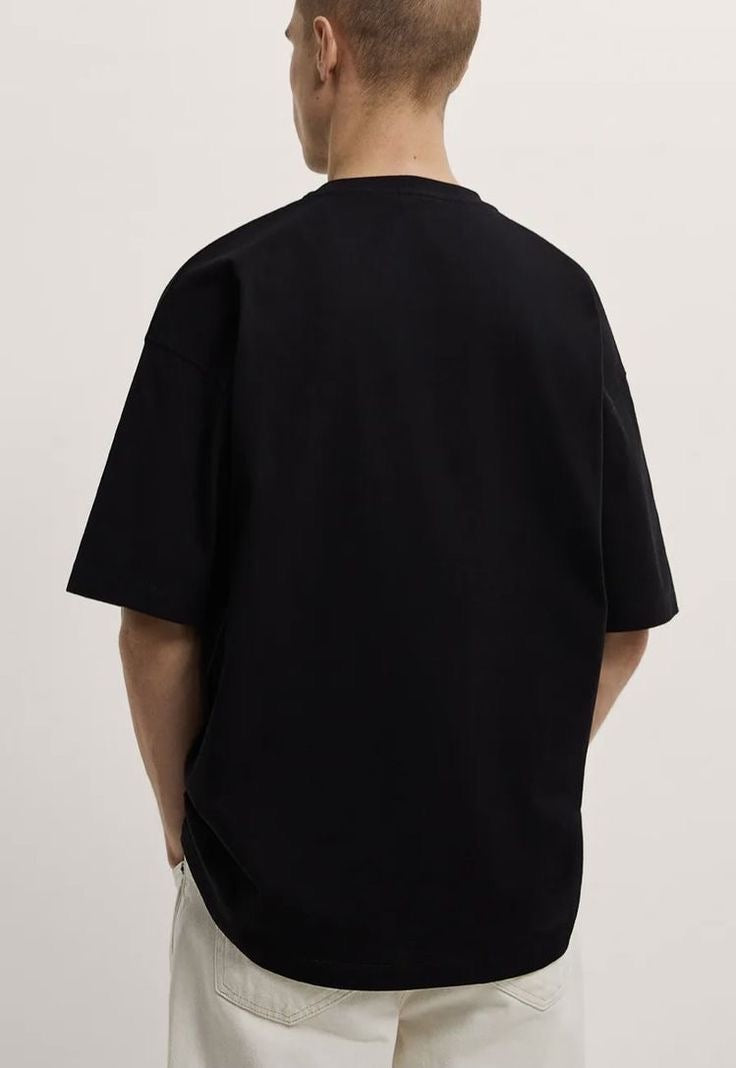 T SHIRT oversize black